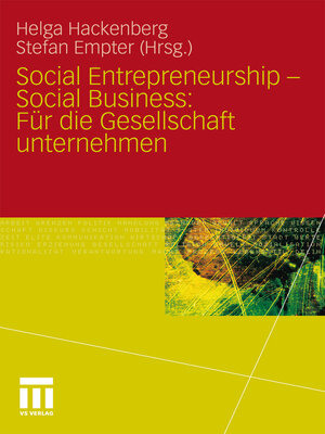 cover image of Social Entrepreneurship--Social Business